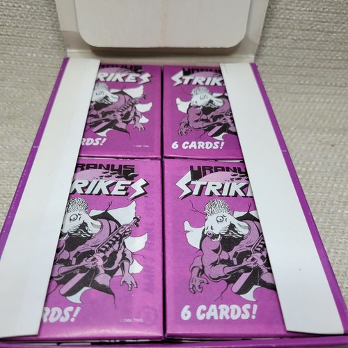 1987 ULTRA Rare Uranus Strikes Ting Wax Box 48 Packs 23059G - Picture 3 of 8