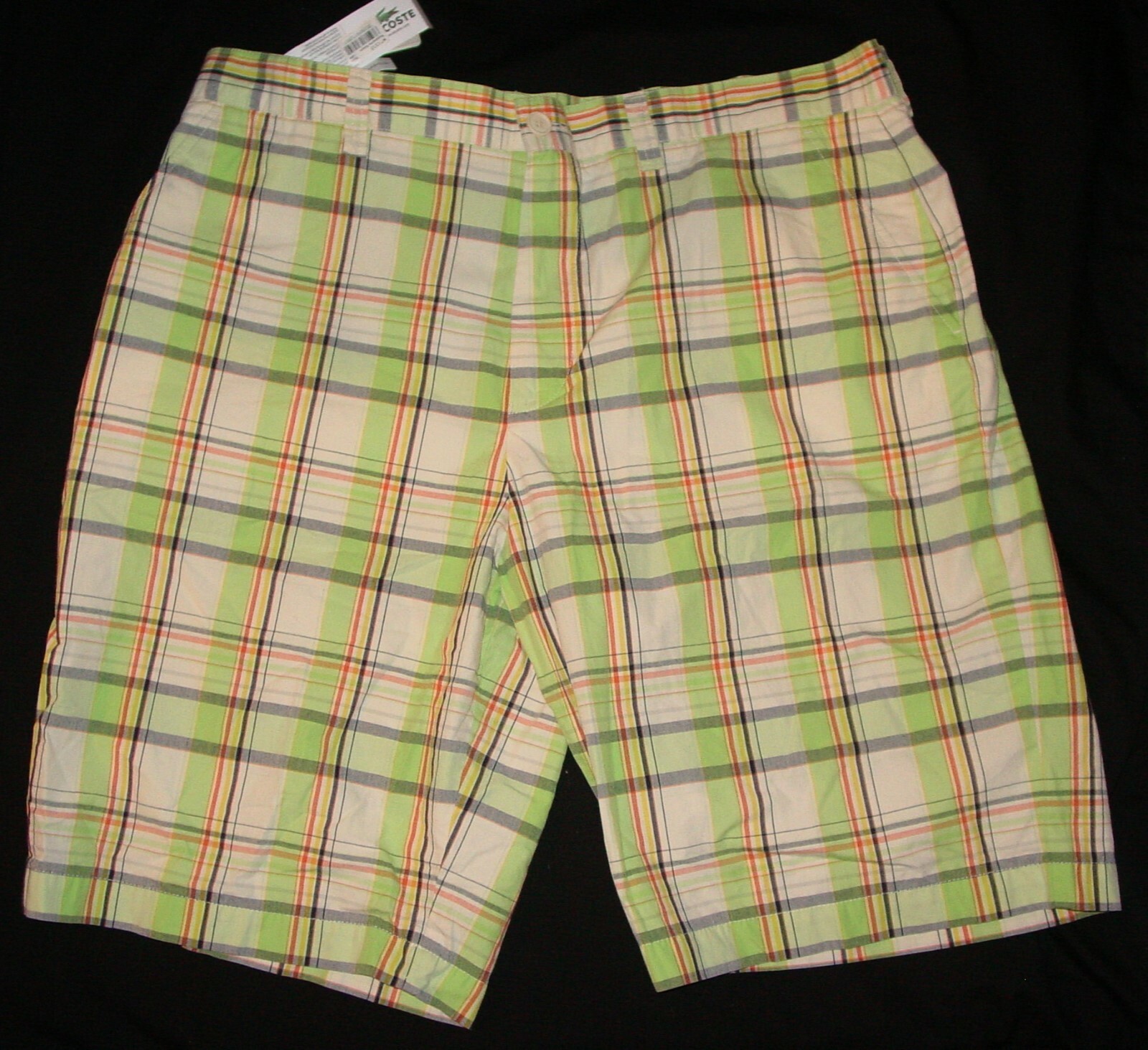 NWT OOP MEN'S LACOSTE CASUAL SHORTS - SIZE 40 - INSEAM 11" - $98 RETAIL thumbnail 3