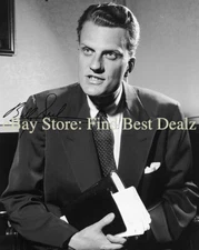 💫Wall Art Poster Signed Actor, Evangelist Billy Graham🌟 Photos Print Signature