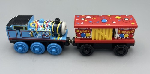 Authentische Lernkurve Holz Thomas Zug Geburtstag Thomas & Güterwagen! - Bild 4 von 7