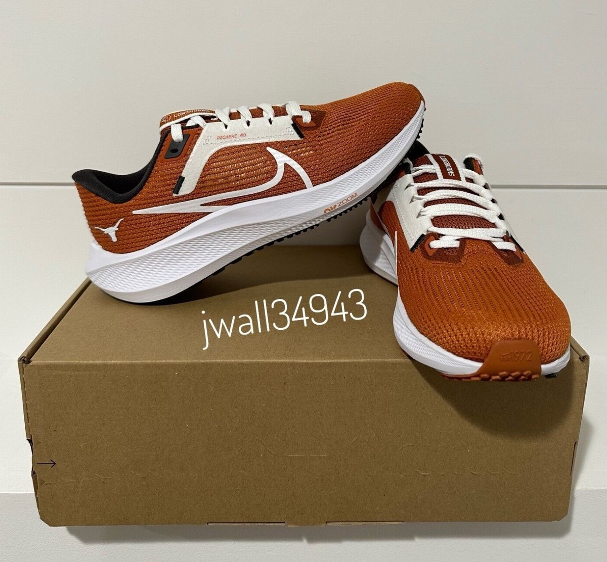 Texas Longhorns Nike Air Zoom Pegasus 40 Running Shoe