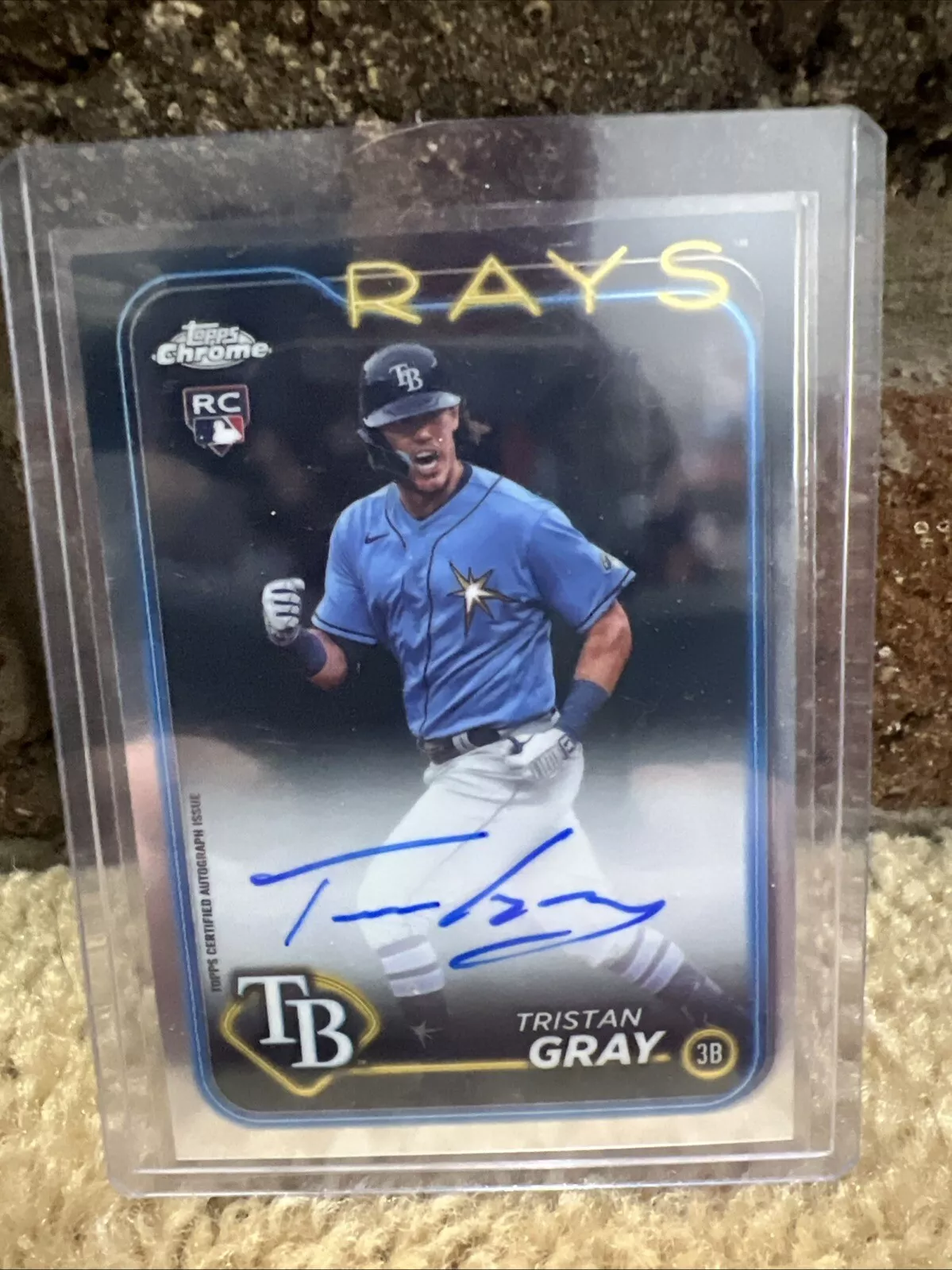 Tristan Gray trading card