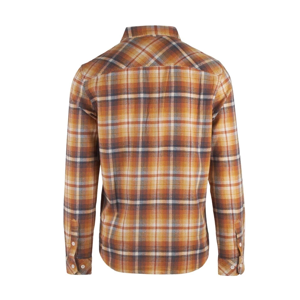 Camisa de franela O'Neill Whittaker L/S naranja crema para hombre (S01) Foto 3 de 4