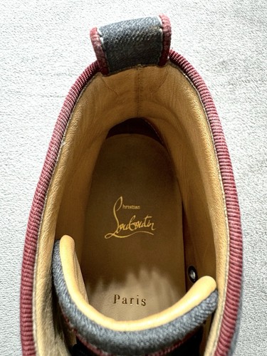 Christian Louboutin Orlato High Top Trainers Size UK 6 - EU 40 - Picture 9 of 10