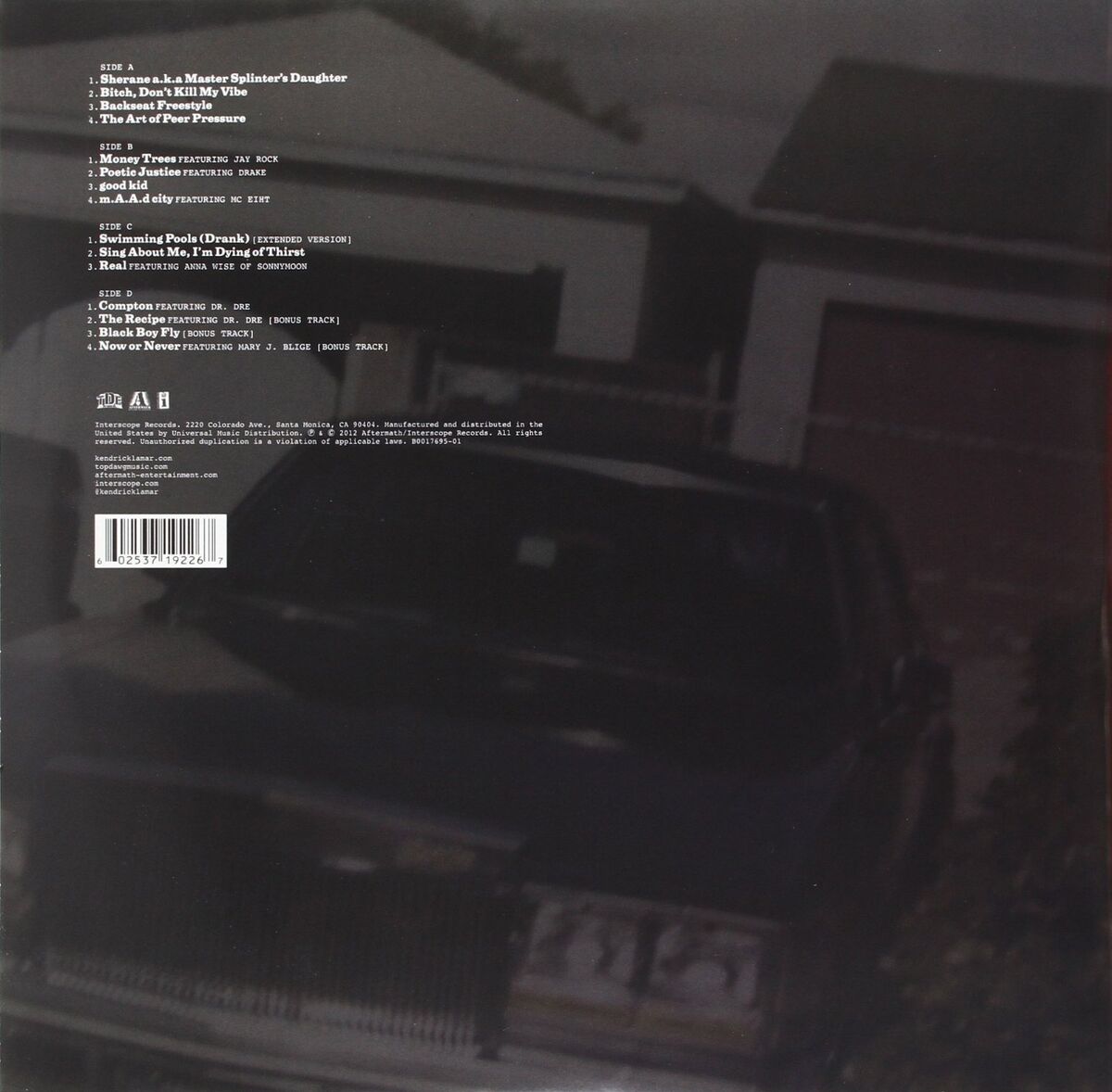 Kendrick Lamar good kid, m.A.A.d city LP Vinyl DELUXE EDITION + 3 BONUS SONGS | eBay Kendrick Lamar good kid, m.A.A.d city LP Vinyl DELUXE EDITION + 3 BONUS SONGS | eBay