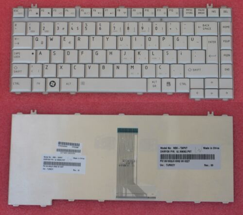 Tastatur qwerty Türkisch TOSHIBA Satellit A200 NSK-TAP0T 9J.N9082.P0T PK130182J0