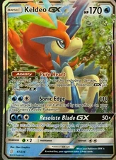 Pokemon - Keldeo GX - 47/236 - Ultra Rare - Unified Minds - Holo foil MINT
