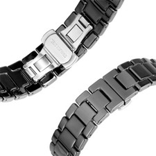 18mm 20mm 22mm Black White Ceramic Watch Strap Bracelet Universal Watch Band