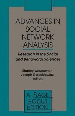 Advances in Social Network Analysis: Research in the Social and Behavioral Scien
