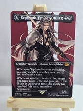 Sephiroth Einflügeliger Engel Metallkarte + ...