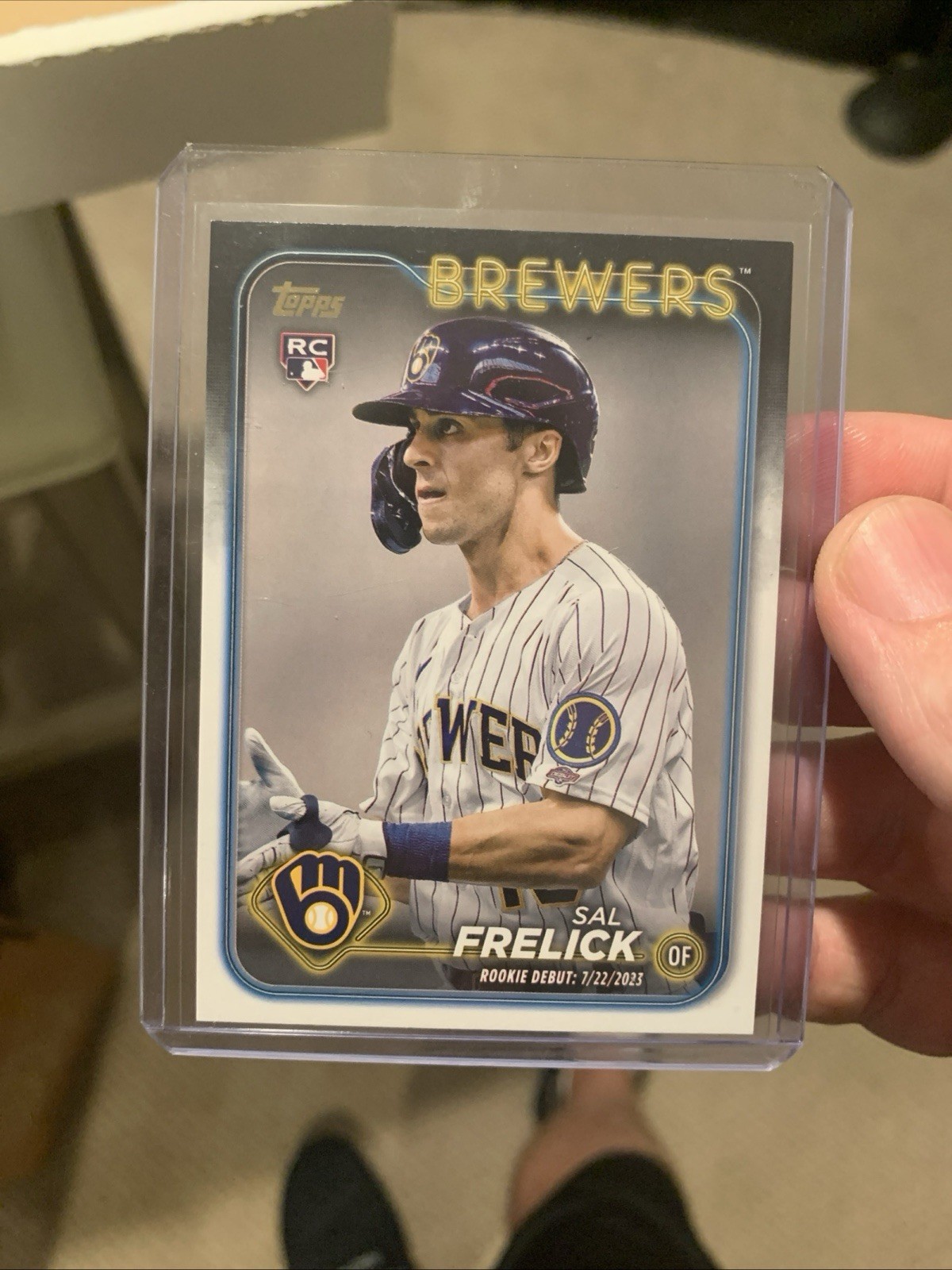 2024 Topps Update Golden Mirror Sal Frelick US10
