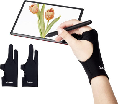 Digital Drawing Glove (2 Pack) Artist Glove For Drawing Tablet Ipad