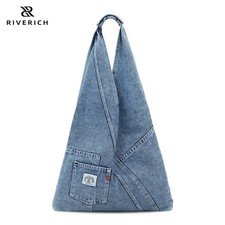 Denim Purse for Women Retro Jean Shoulder Handbags for Casual Lightweight Tote