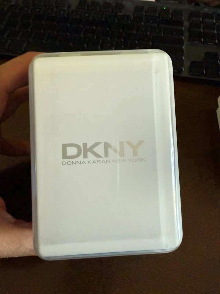 Reloj DKNY Hombre Cronógrafo Negro Acero Inoxidable NY-2103 – Eslabones Extra + Caja – Foto 2 de 4