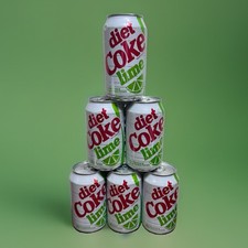 NEW Diet Coke Lime RETRO Soda Pop 12 fl oz Ca...
