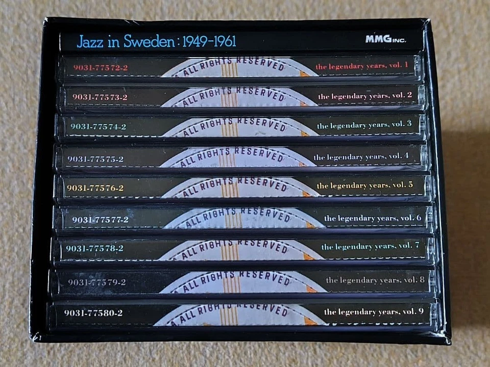 Jazz in Sweden : 1949−1961 CD 9CD Box Set Limited Edition Japan — 第 2/4 张图片