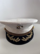 Casquette Officier Supérieur USMC Nominative Époque Vietnam 