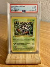Tangela PSA-6 1st Edition shadowless Base Set Pokémon English TCG