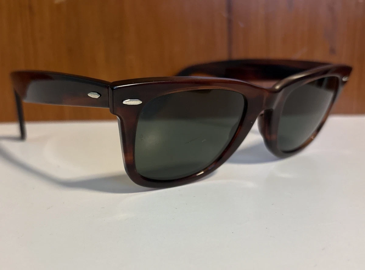 Ray-Ban Wayfarer B L Vintage Sunglasses | eBay