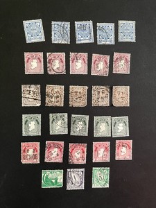 Ireland Stamps Lot of 28 Used includes duplicates as shown   L172