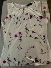 IVANKA TRUMP Floral Print Dress Sleeveless Small I71CME65 BRAND NEW WITH TAGS!!!