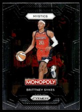 2024-25 Panini Prizm Monopoly WNBA Brittney Sykes Washington Mystics #38