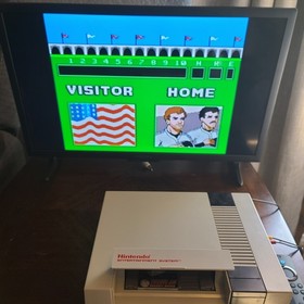 Roger Clemens' MVP Baseball Nintendo NES Cleaned Tested & Working Cartridge Only