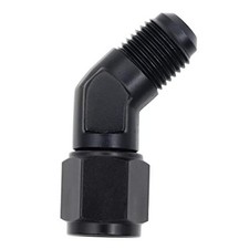 Female to Male Flare Swivel Fitting Adapter Union Coupler 10AN 45 Degree