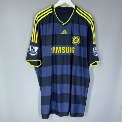 CHELSEA 2009 2010 AWAY FOOTBALL SHIRT SOCCER JERSEY ADIDAS E84276