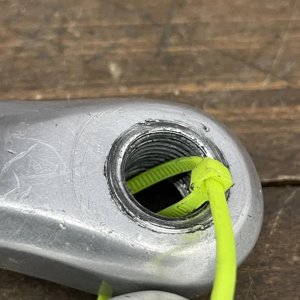 Brazos de manivela vintage Sakae SR CR 170 110 BCD cónicos cuadrados JIS 5 pernos turbina Japón Foto 4 de 4