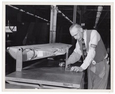 1941 Curtiss Wright Helldiver Factory Columbus Ohio 8x10 Original News Photo #2