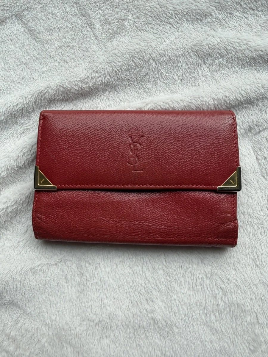 美品⭐️YSL ウォレット wallet マネークリップ 財布 vintage Saint Laurent Wallets for Women with Vintage Leather for sale | eBay