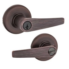 Kwikset 405DL Delta Entry K3 V2 Venetian Bronze Handleset
