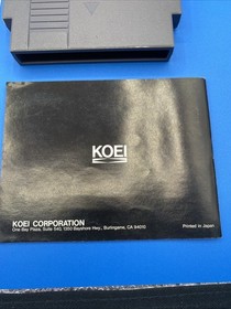 Romance of the Three Kingdoms (Nintendo NES, 1989) CIB - Complete w/Map - Tested