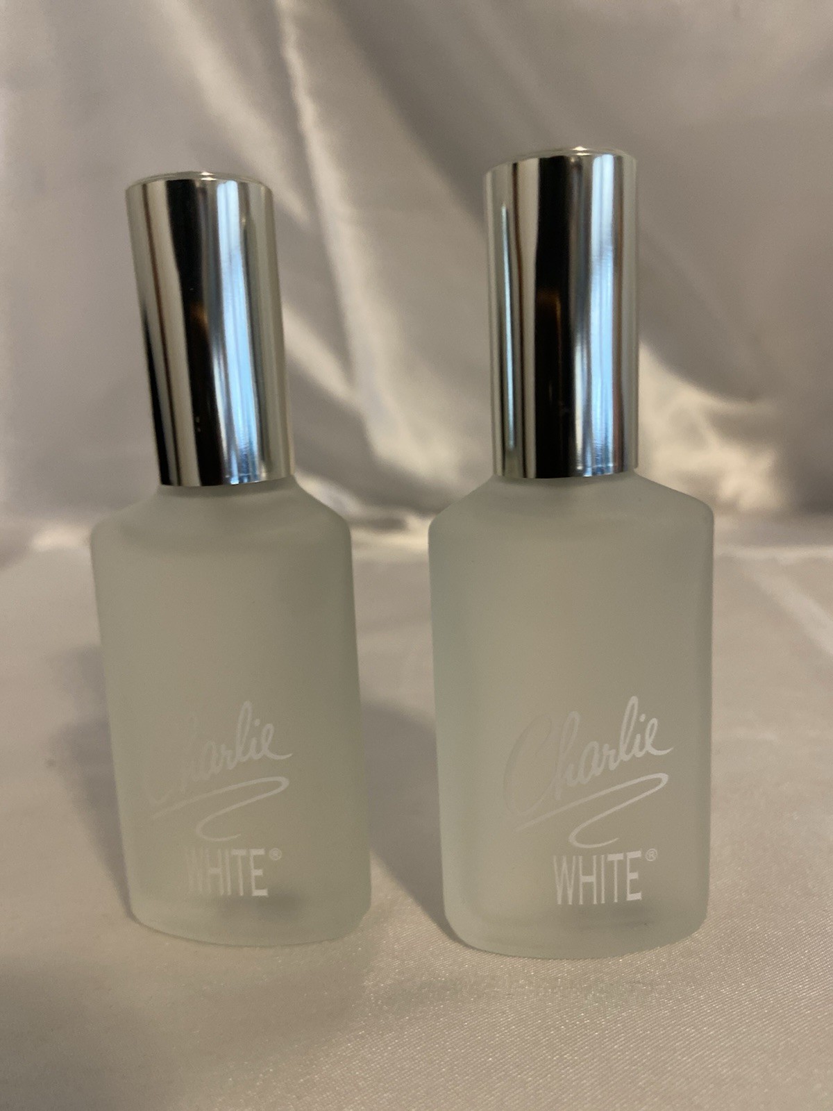 2-Charlie woman’s White cologne spray .5oz