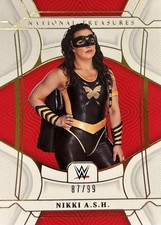 Nikki A.S.H. National Treasures /99 Panini WWE 2022 Chronicles 