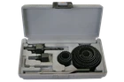 Hole saw set hole saw set in case for wood and drywall Ø 19-64 mm