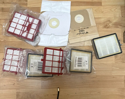 Menalux Staubsauger Filter & Beutel Set 7-teilig für Electrolux 702 weiß
