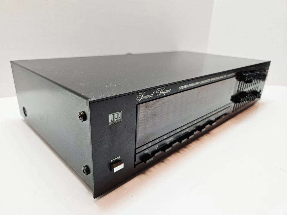 Rare ADC Sound Shaper SS-412X Stereo Frequency Equalizer Spectrum Analyzer - Image 2 of 4