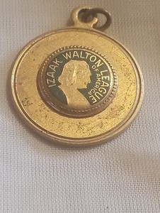 The Izaak Walton League of America Vintage pendant