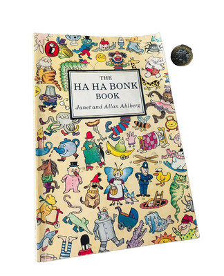 Book The Ha Ha Bonk Book Joke Book Puffin Vintage ra