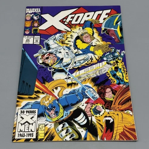 Vintage 1993 Marvel Comics X-Force #20 Comic Book 30 Years X-Men Modern Age