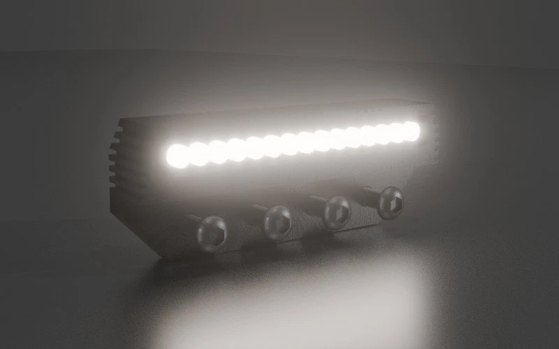 Barra de luz para Arrma Granite BLX 3s parachoques montado a prueba de golpes Foto 4 de 4