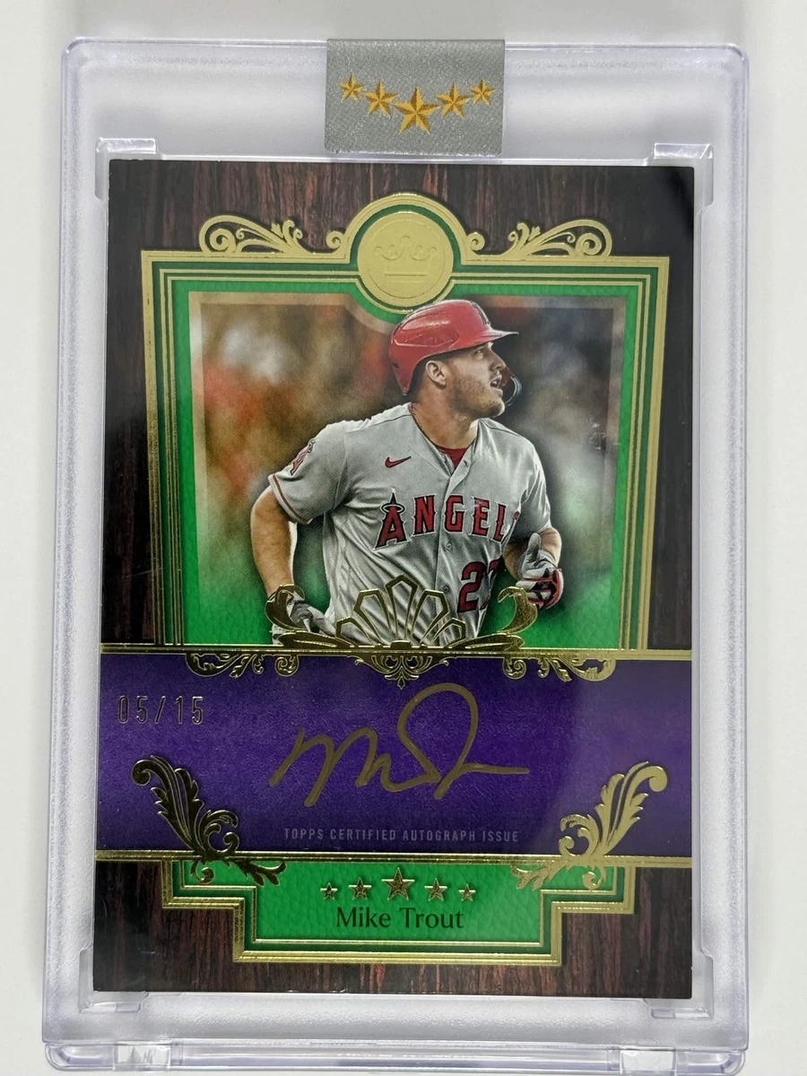 Topps Mike Trout Baseball Sports Trading Cards & Accessories