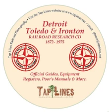 Detroit Toledo & Ironton Research PDFs on DVD -Official Guides, Equipment & More