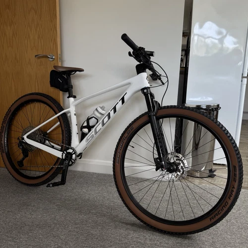 Scott Scale 930 Carbon Hardtail Mountain Bike White Size Medium