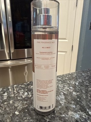 NEW BATH AND BODY WORKS MUSK No 3 MIST 8 FL OZ Fine Fragrance