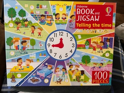Usborne Book and Jigsaw Telling the Time by Kate Nolan: New
