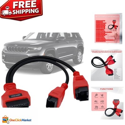 High-Speed OBD II Adapter for FCA Vehicles - JScan Compatible, Easy Plug & Play