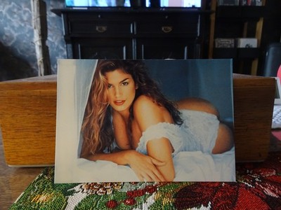 Cindy Crawford ++ Postkarte ++ unbeschrieben ++ 8 ++